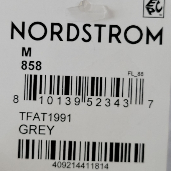 GOLDEN HOUR Varsity Colorblock Cotton Graphic Baby Tee Grey - Picture 5 of 7